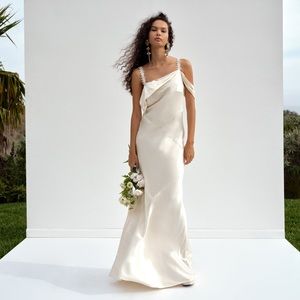 Pearl Bridal Dress - For love and lemons
